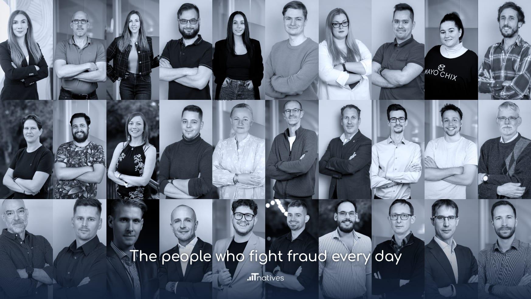 Portrait montage of the IT Natives team